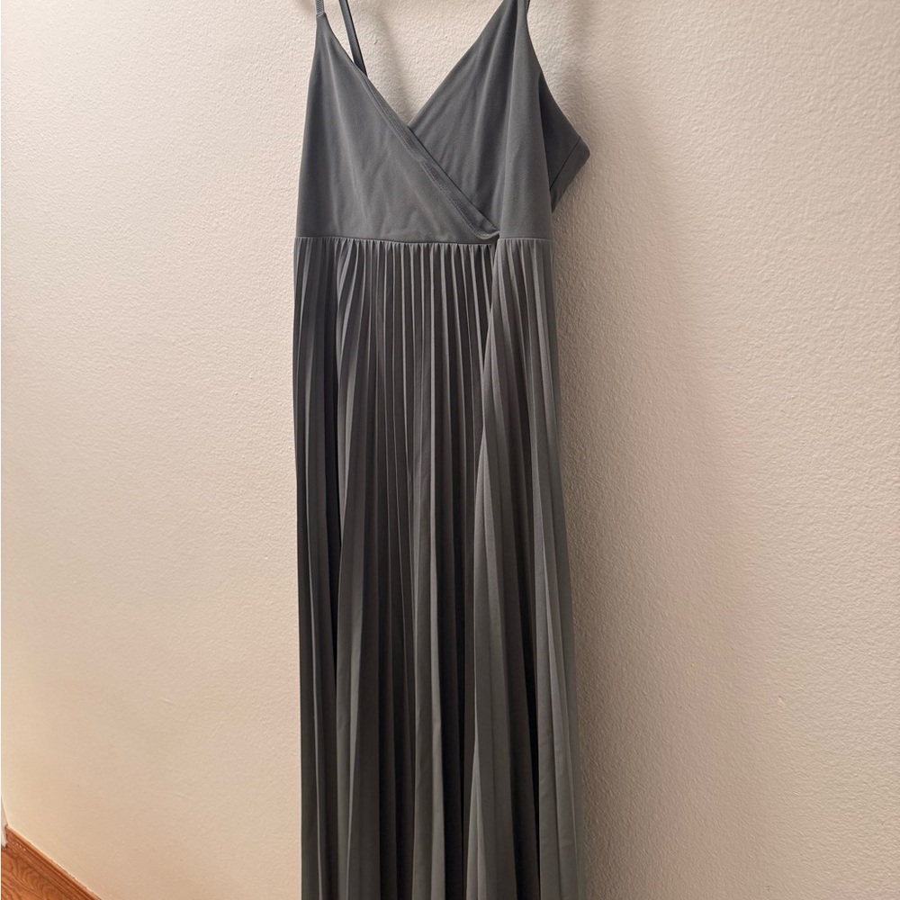 Athleta Charcoal Maxi Dress